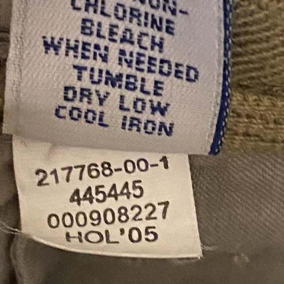 Old Navy Khaki Pants Mens Size 30 X 32 Brown Twill Straight Leg Classic - Picture 5 of 16